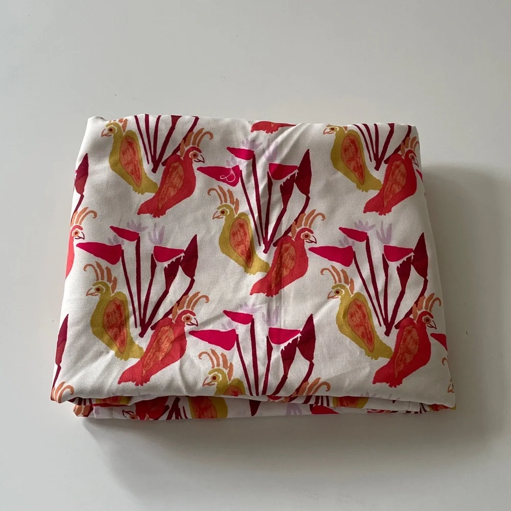 Opal House X Jungalow Bird Print Pillow Sham Eclectic Boho Colorful